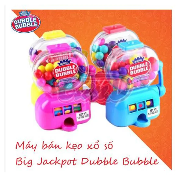 [HOT] Máy bán kẹo xổ số Big Jackpot Dubble Bubble 1 chiếc