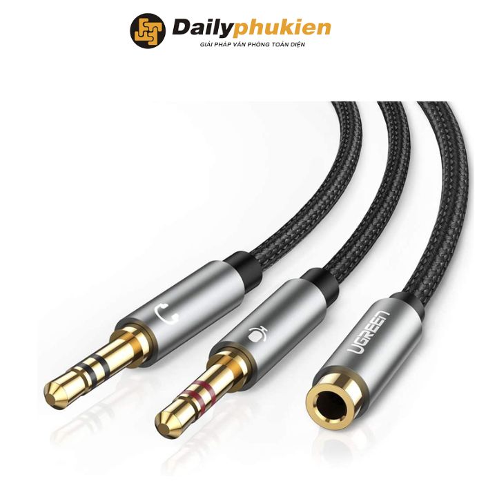 Cáp Chia Jack 3.5 Ra Mic Và Loa UGREEN 10789