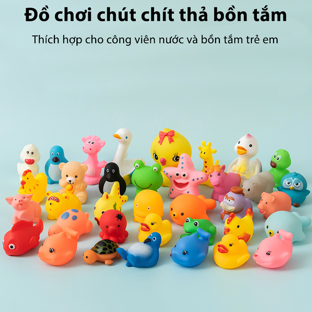 Đồ chơi chút chít thú cưng thả bồn tắm cho bé