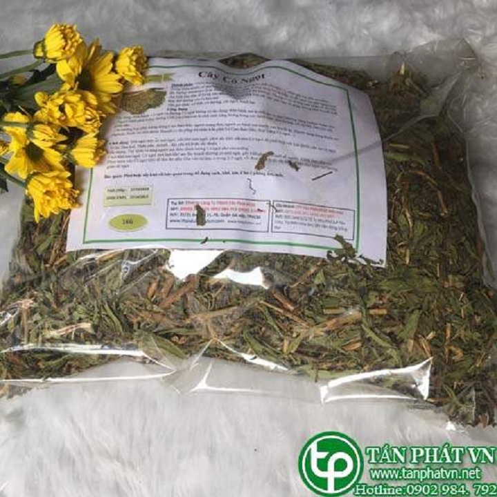 Cỏ ngọt thân lá sấy khô 500g - tấn phát