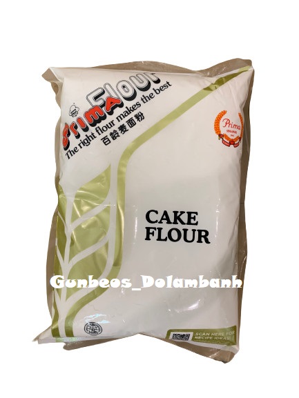 Bột Prima Cake Flour màu vàng 1kg