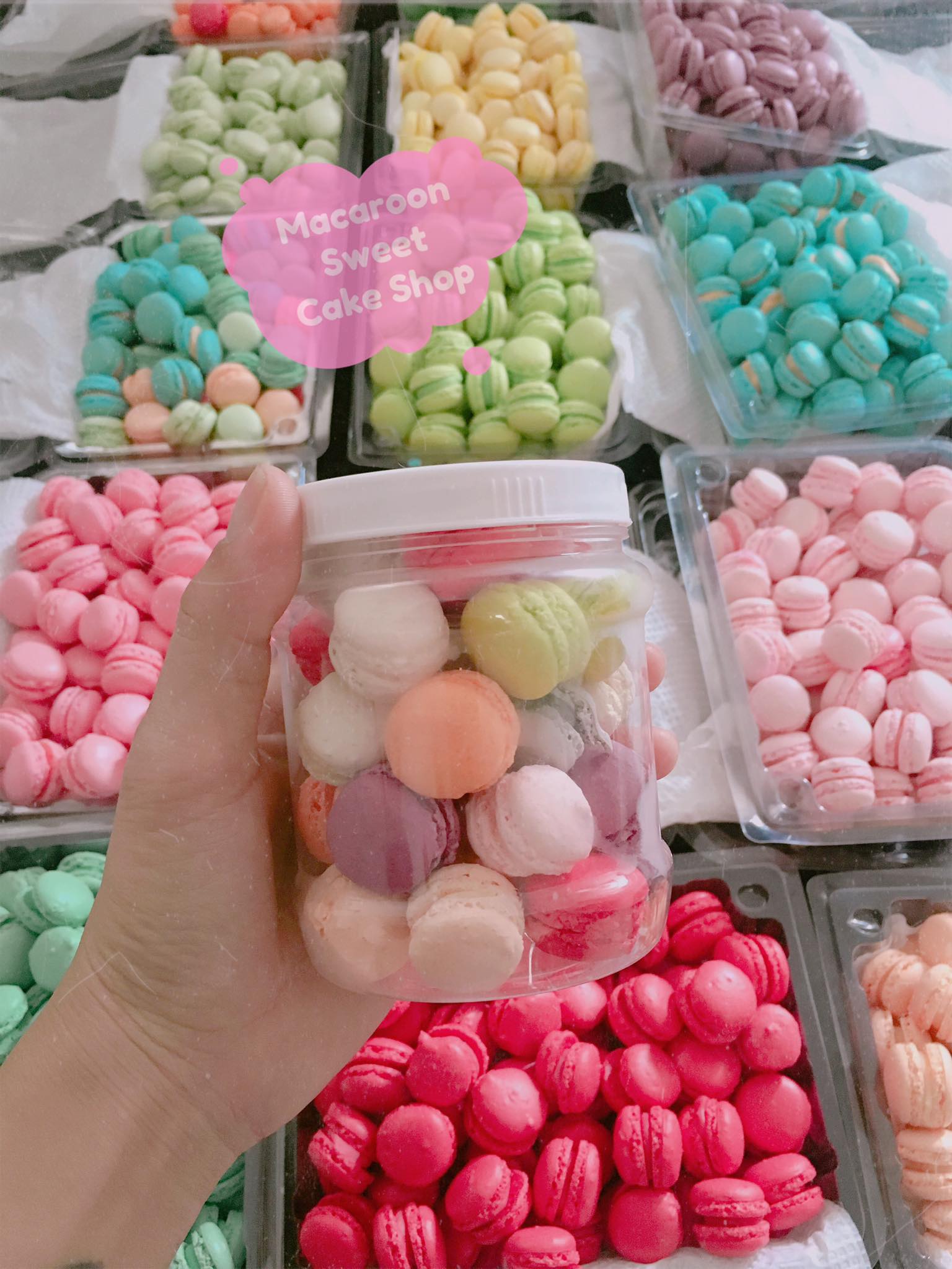 [HCM]Bánh macaron ( 30v mini size )
