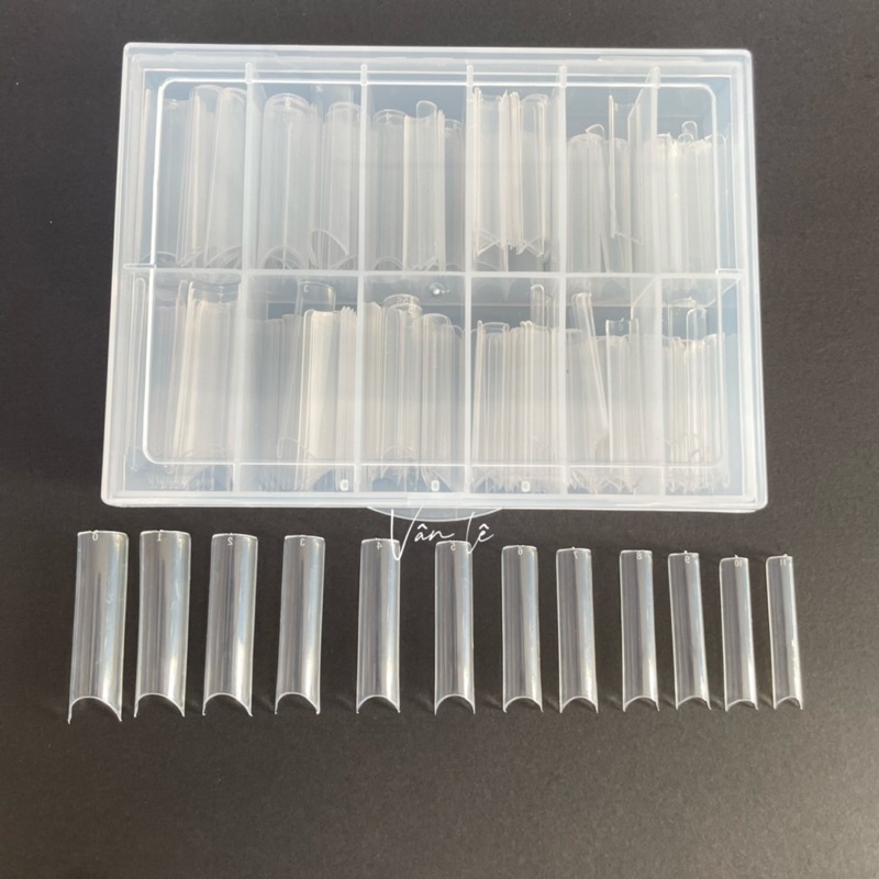 Móng nối tre from dài đắp bột đắp gel