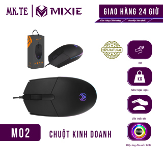 ĐỔi TRẢ TRONG 7 NGÀY Chuột Gaming Có Dây MIXIE M02 LED RGB Chuột Máy Tính thumbnail