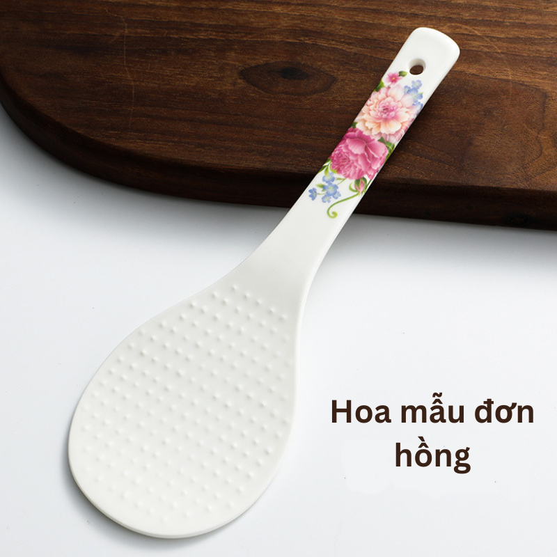 Muôi xới cơm/Thìa xới cơm bằng sứ chống dính Dư Dư