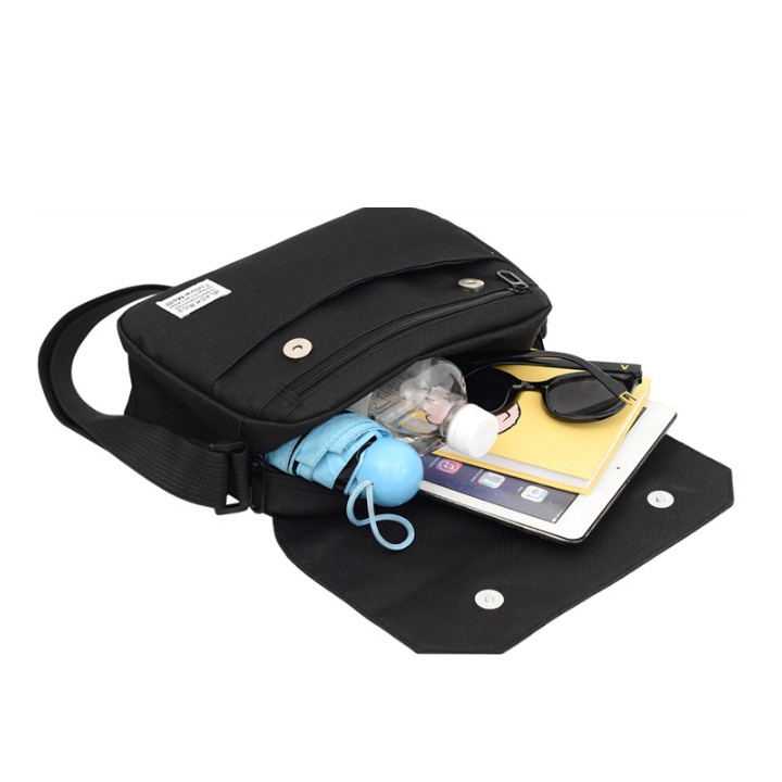 Túi đeo chéo nam thời trang vải canvas túi chéo nữ unisex phong cách cá tính hàn quốc T60 Ladoll