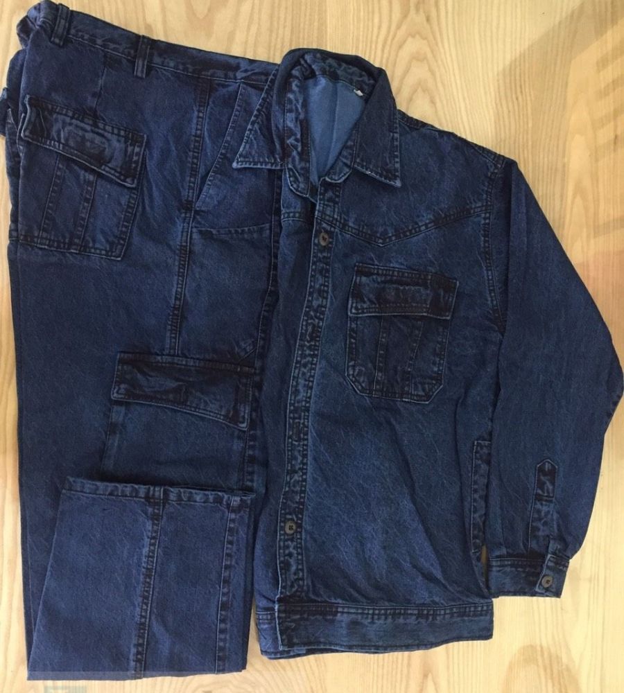 Quần áo bảo hộ jean kiểu Điện lực (thanh lý lẻ size)