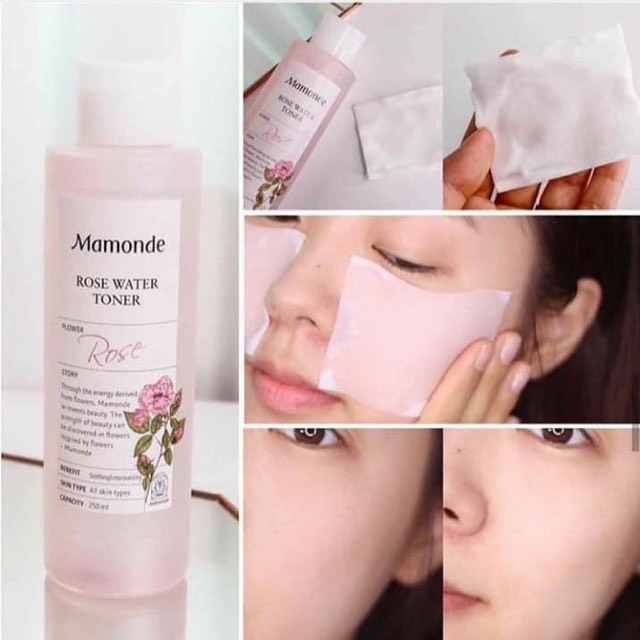 [ CÓ SẴN ] Nước hoa hồng Toner Mamonde.