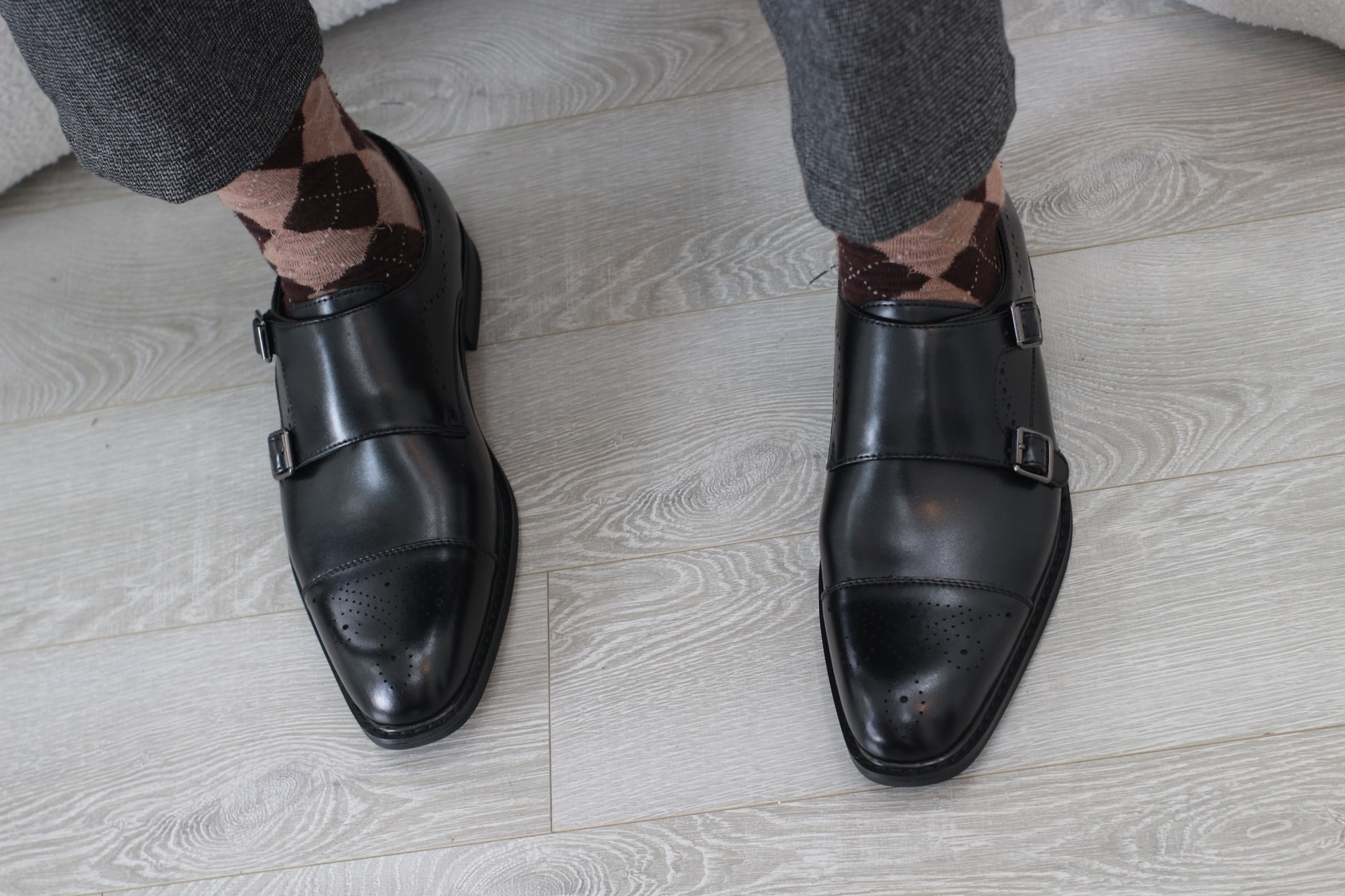 Monk Strap 2 đen