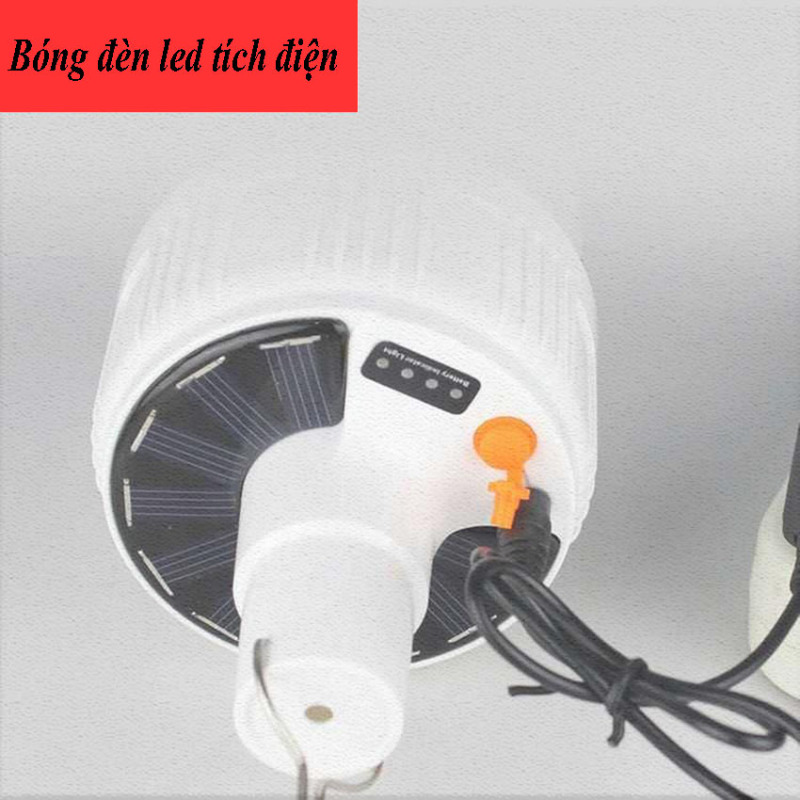 Đèn Năng Lượng Mặt Trời Công Suất 100W (MUN) - LEON STORE - Đèn LED Tích Điện, Đèn Led Năng Lượng Mặt Trời, 5 Chế Độ Sáng, Có Điều Khiển Từ Xa
