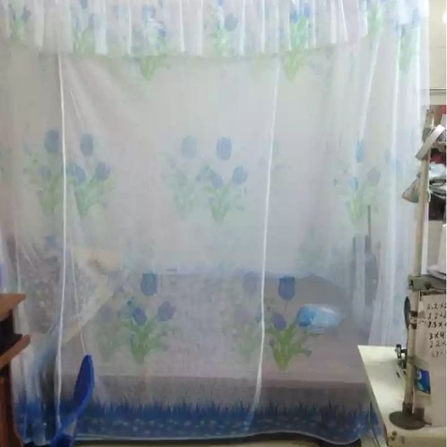 Mùng vải tuyn giăng dây có cửa (mùng ngủ chống muỗi và côn trùng) đủ kích thước