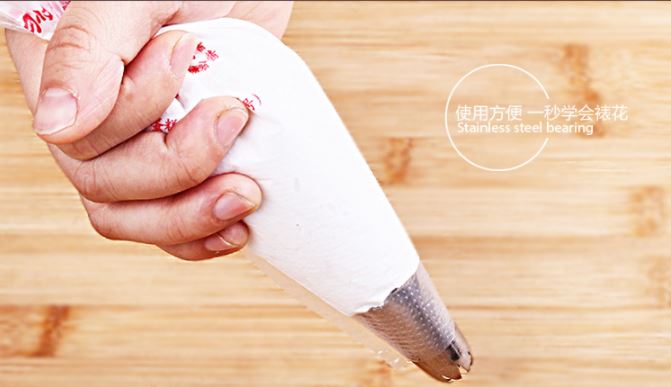 túi bắt kem dùng 1 lần nhiều size (set 100 cái)