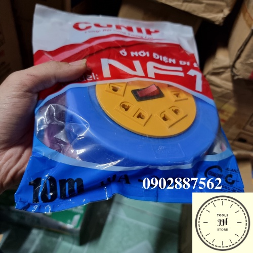 ổ cắm điện tròn 5m 10m (conip, sofa star)