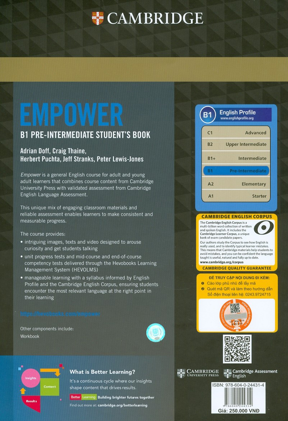 Empower Pre-Intermediate Student'S Book With Online Access - B1