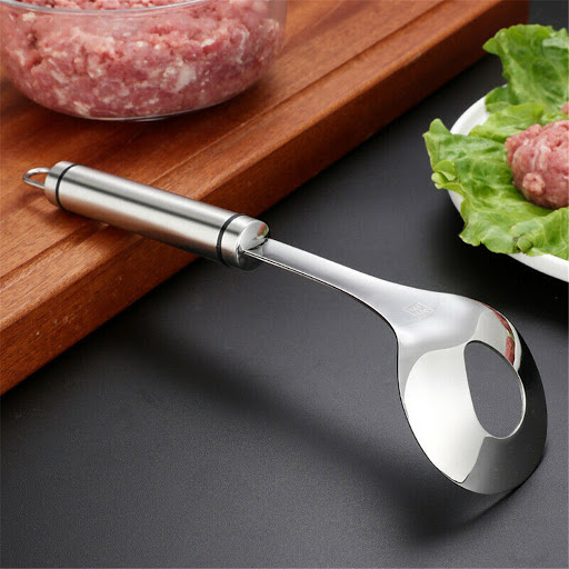 [Siêu Sale] Thìa inox Làm Thịt Viên,Thịt Mọc Tiện Ích-vuthithoa mart