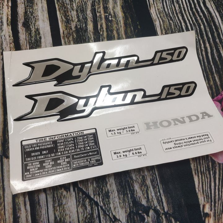 Tem xe máy - DYLAN 150 chất liệu cao cấp