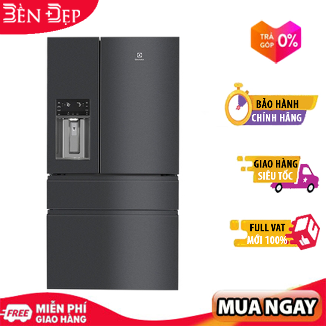 [TRẢ GÓP 0%] Tủ lạnh Electrolux EHE6879A-B 617 lít NutriFresh Inverter‎