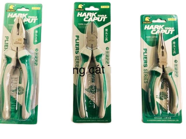 Kìm Nhọn Cắt Bằng Hark Caput (Hàng Công Ty)
