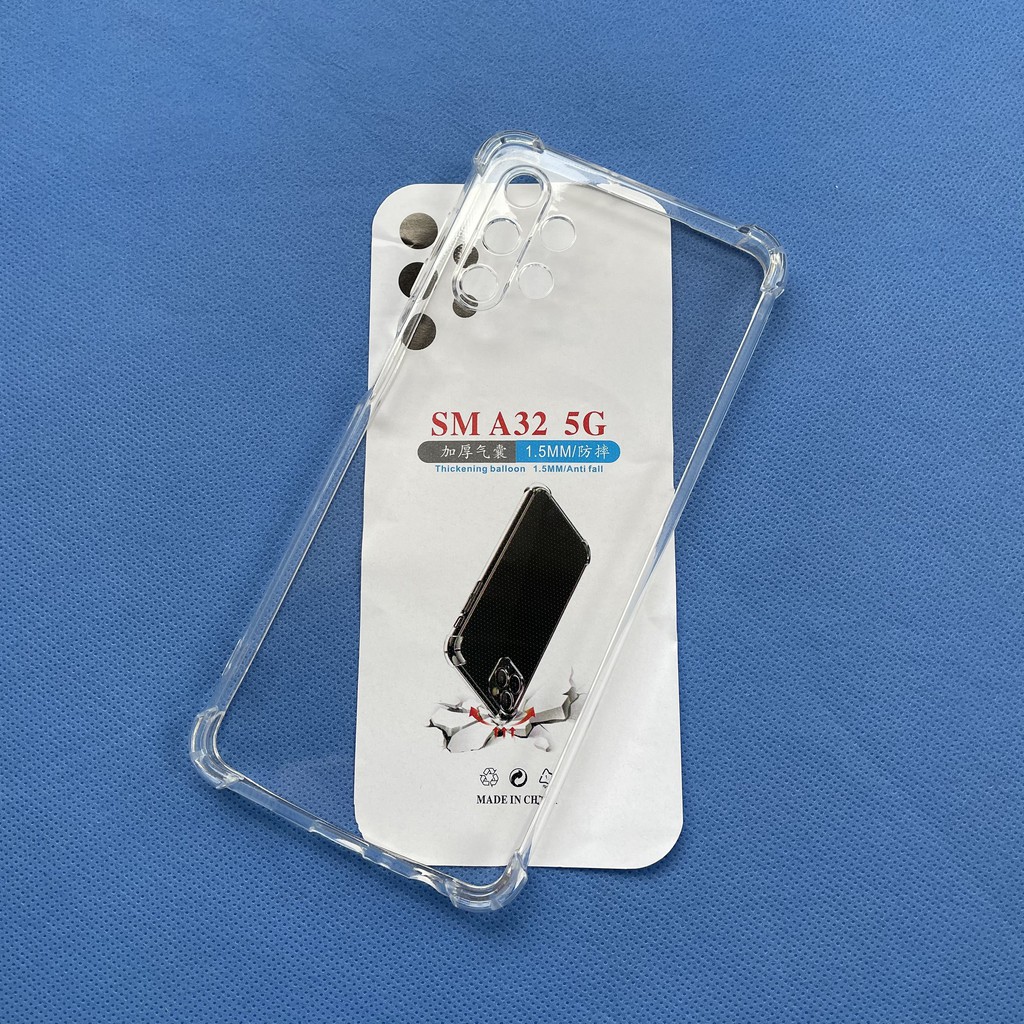 Ốp Trong Suốt Samsung A32 5G , A32 4G , A22 4G , A22 5G , A52 , Có 4 Cạnh Chống Sóc
