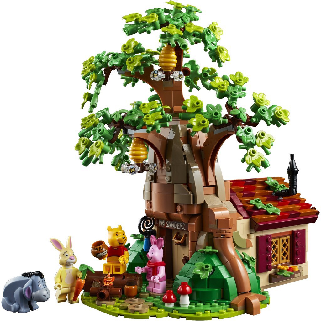 Lego 21326 - DK 61326 ( Lắp Ghép Căn Nhà Của Gâu Pooh Winnit The Pooh 1265 Khối )