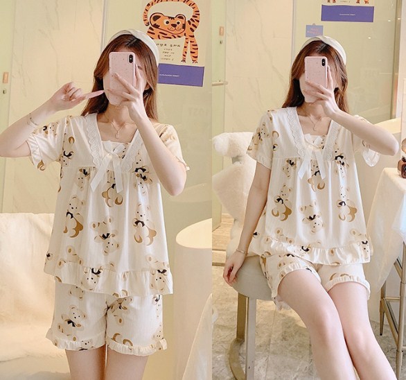 Đồ Bộ Ngủ Thun Sữa Cotton Siêu Dễ Thương
