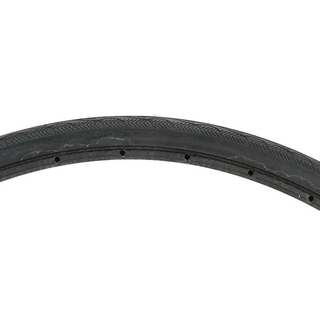 Lốp (Vỏ) đặc không săm xe đạp Fixed Gear Single Speed 700x23C màu đen