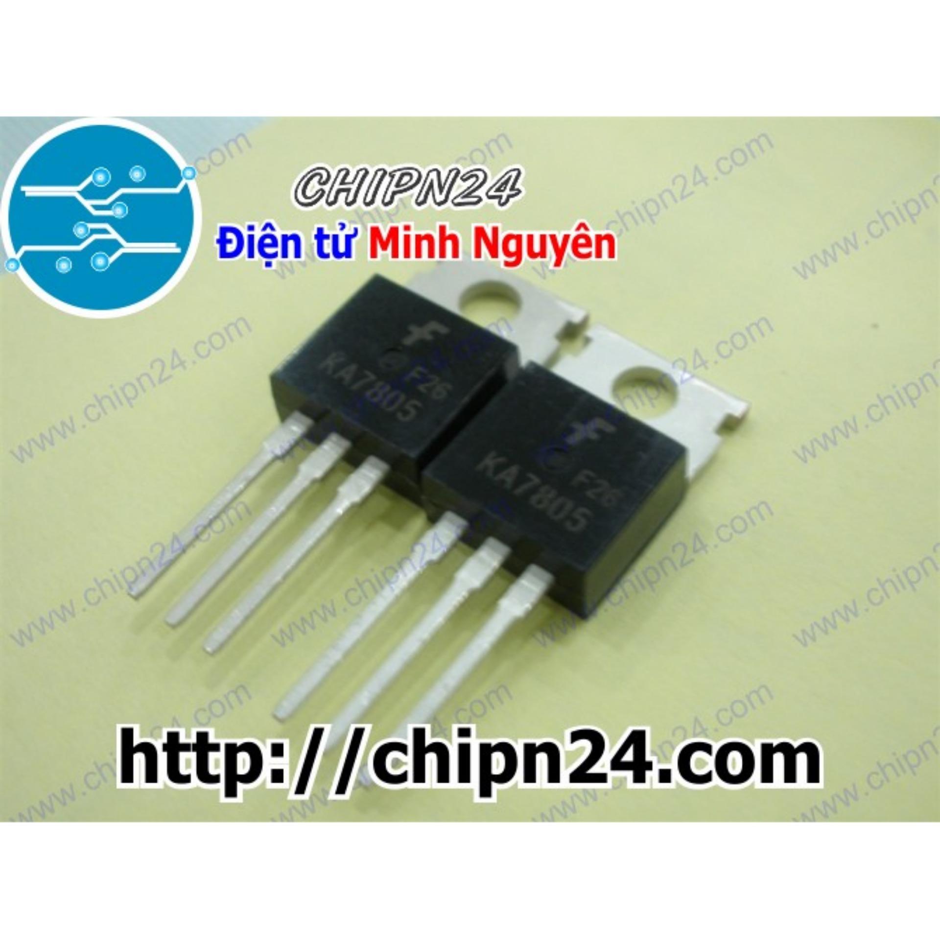 [3 con] (DIP) IC KA7805 TO-220 (7805 1A 5V)