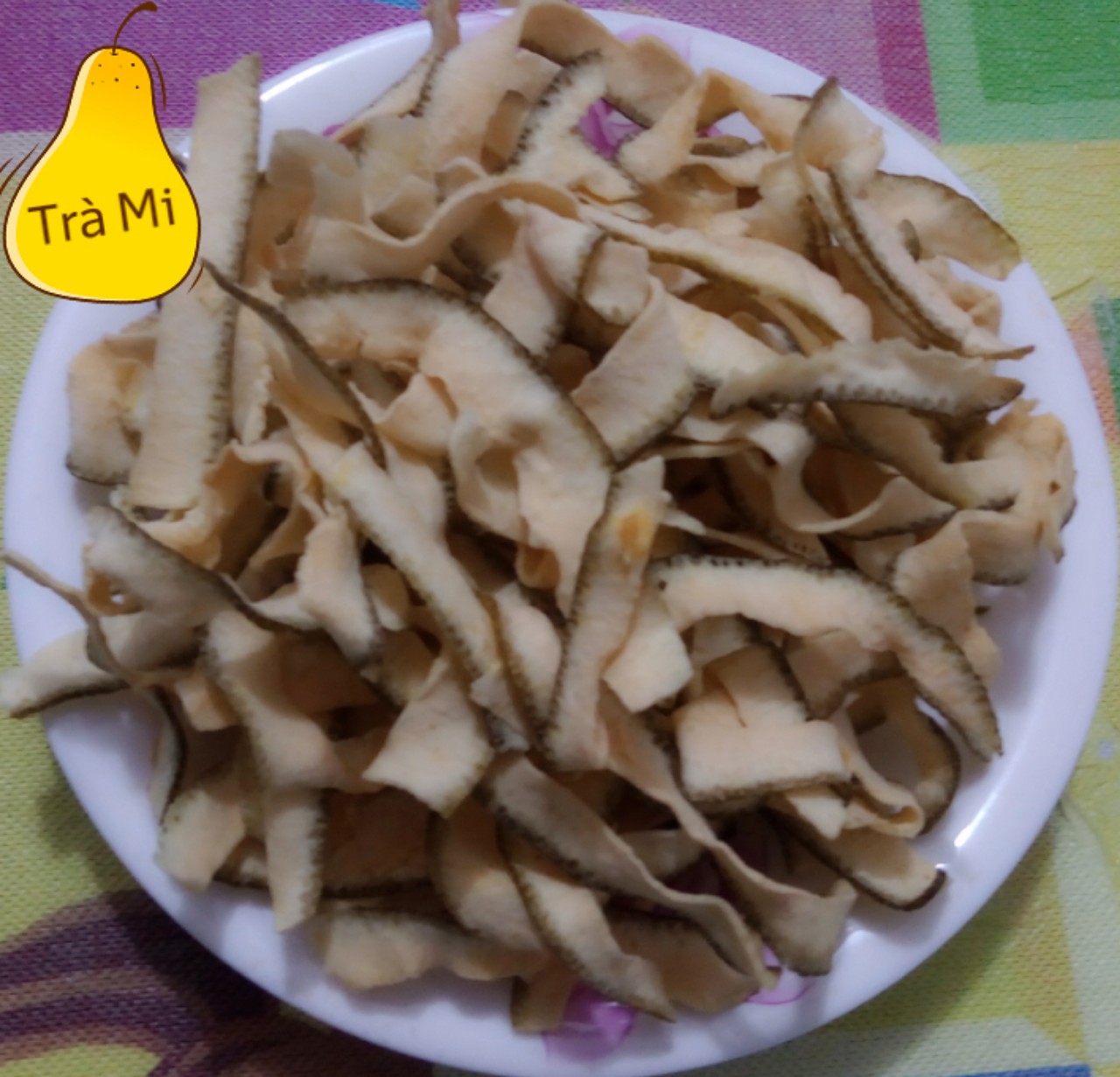 Vỏ Bưởi Chanh Dây Sấy Giòn