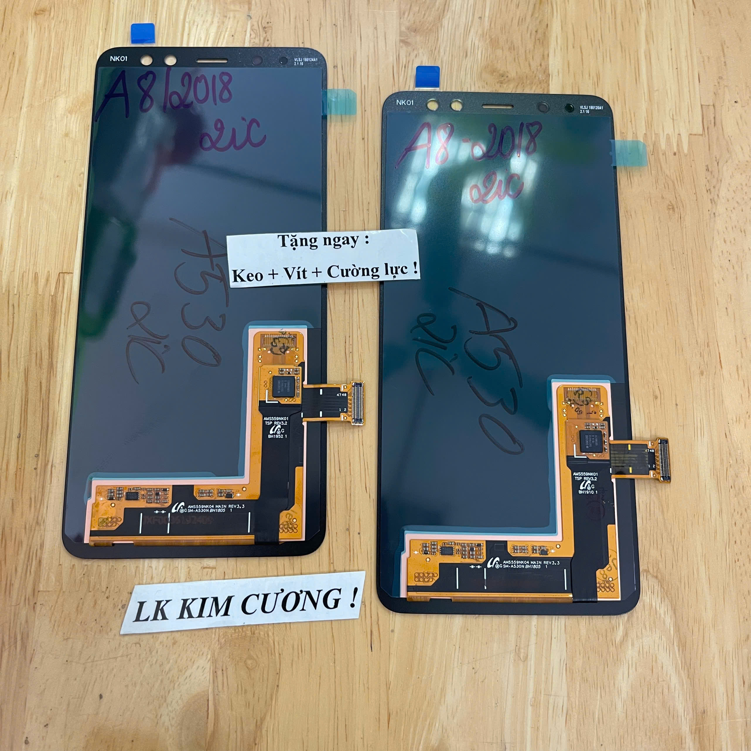 Màn hình samsung a8 2018 ( A530) - OLED (2IC)