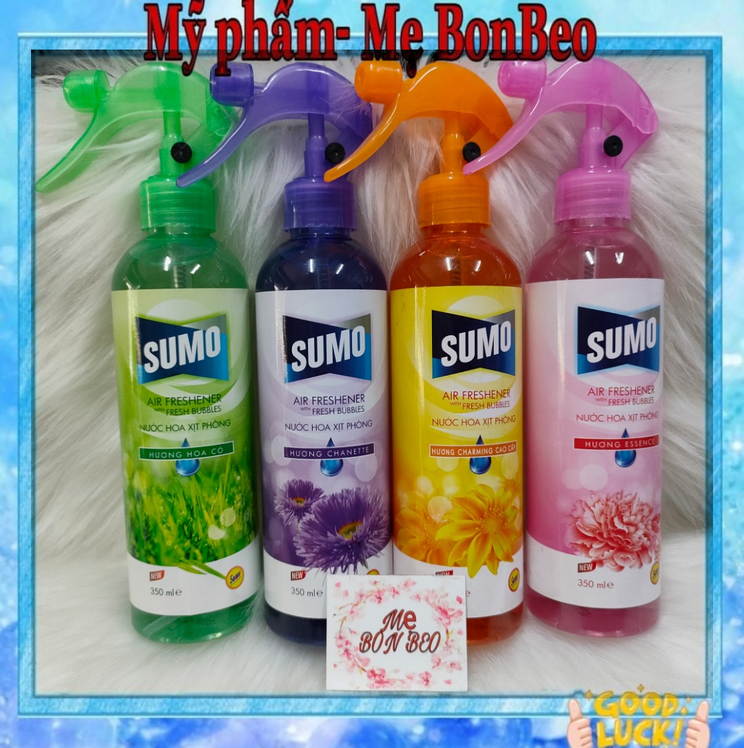 Nước Hoa Xịt Phòng cao cấp Sumo vòi 350ml