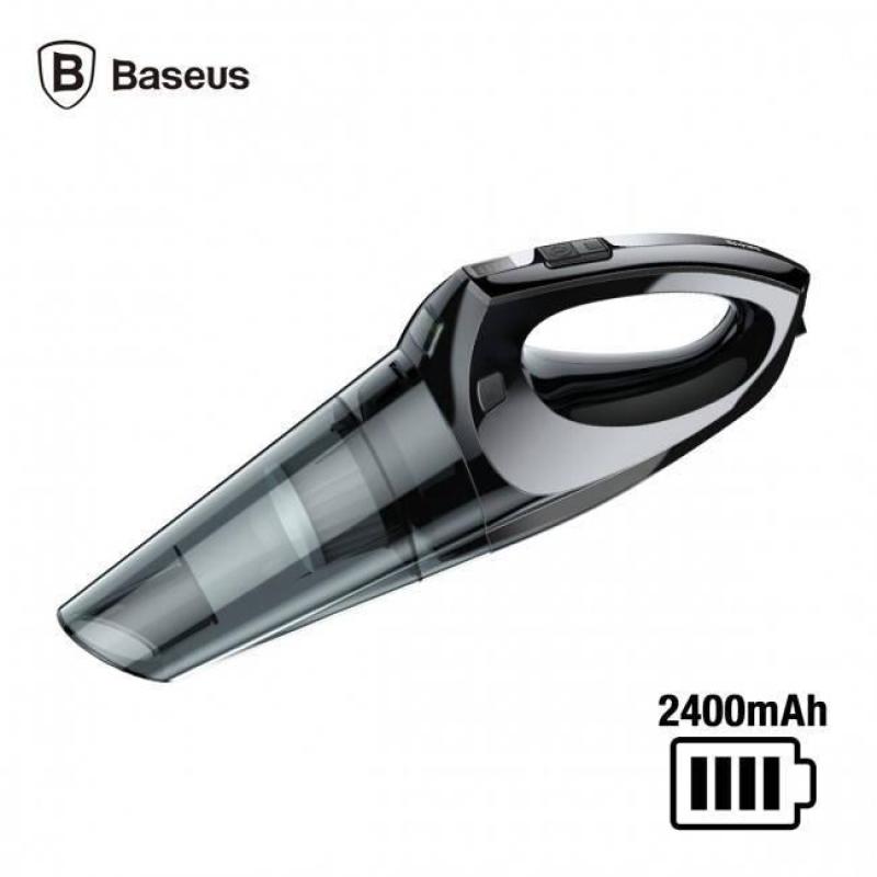 Máy hút bụi cầm tay không dây đa năng thông minh tích điện pin 2400 mAh công xuất lhút 4000 Pa thương hiêu Baseus H-505 dùng trên xe hơi và gia đình