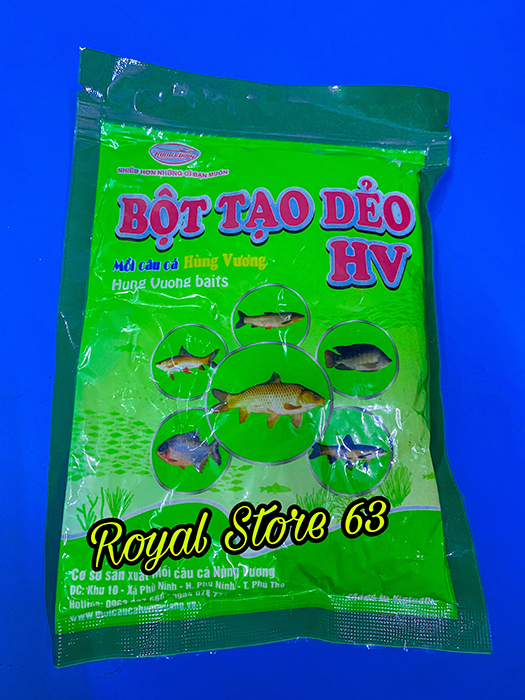 Bột tạo dẻo cho mồi câu cá Hùng Vương