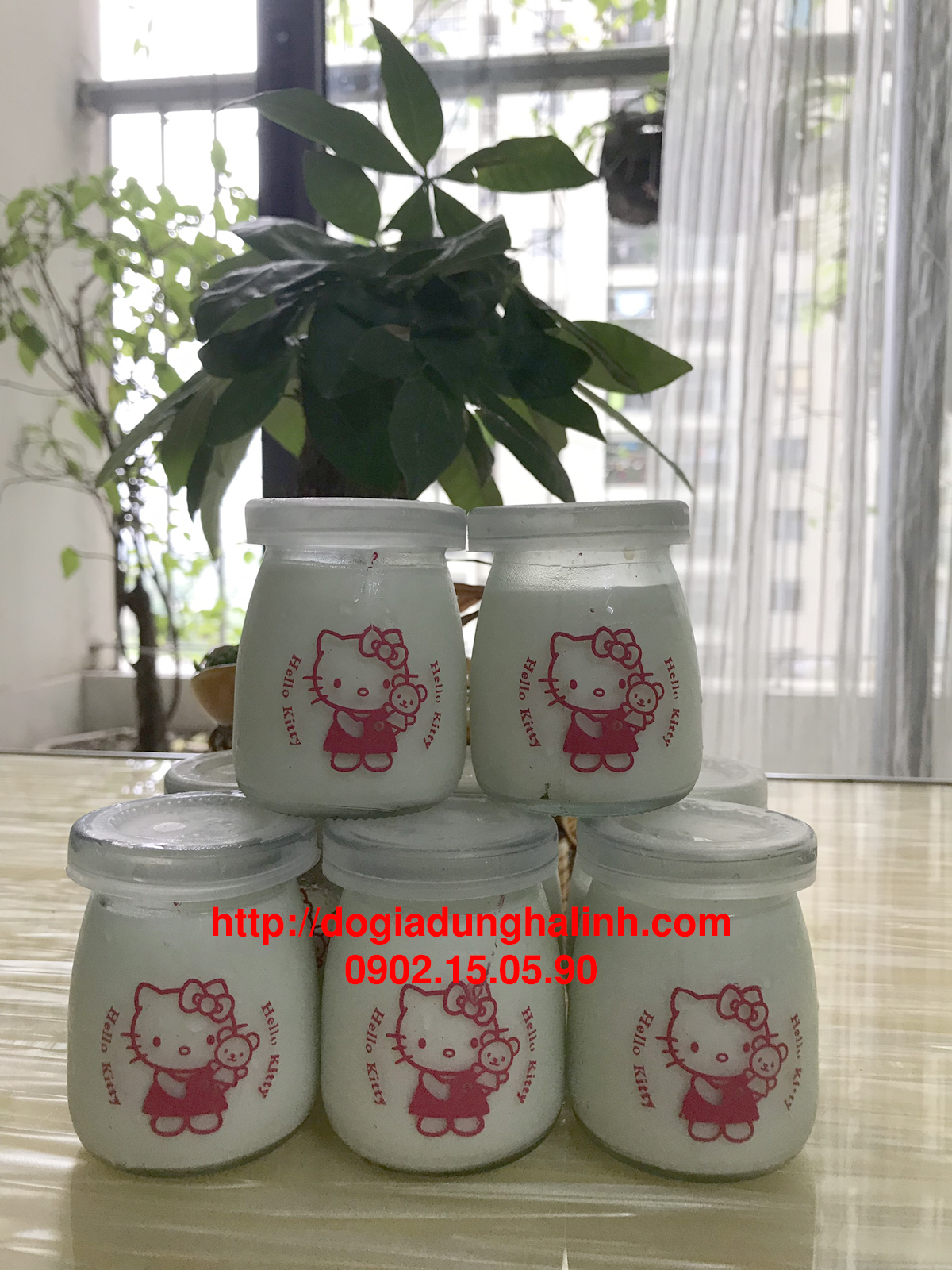 Máy làm sữa chua Chefman CM302T Cốc Thủy Tinh