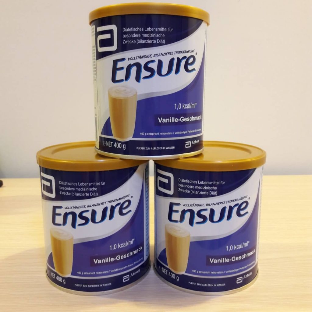 Sữa bột Ensure Đức vị vani 400g