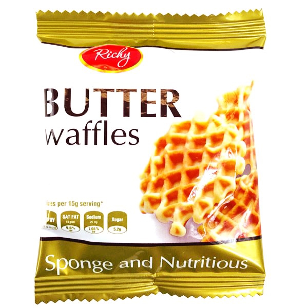 Bánh bơ trứng Butter Waffles Richy 180gram (Bánh Butter Waffles Richy)