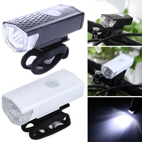 [HCM]Đèn pha xe đạp siêu sáng tich hợp pin sạc cổng USB