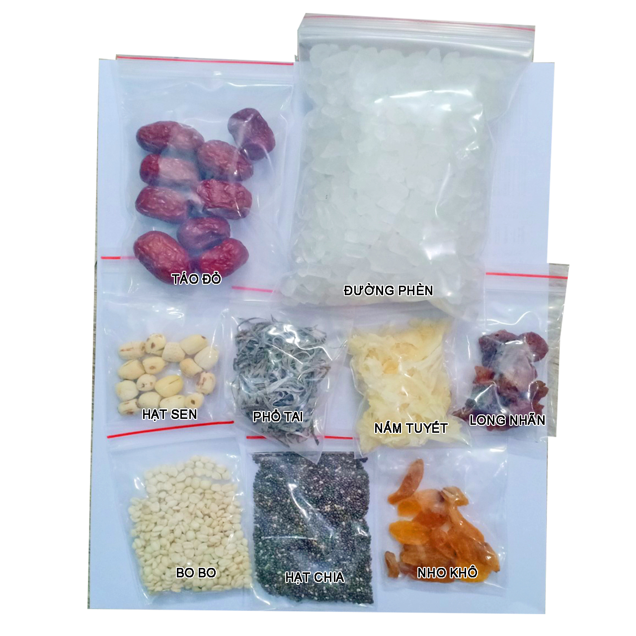 Chè Sâm Bổ Lượng 9 Vị 400gr