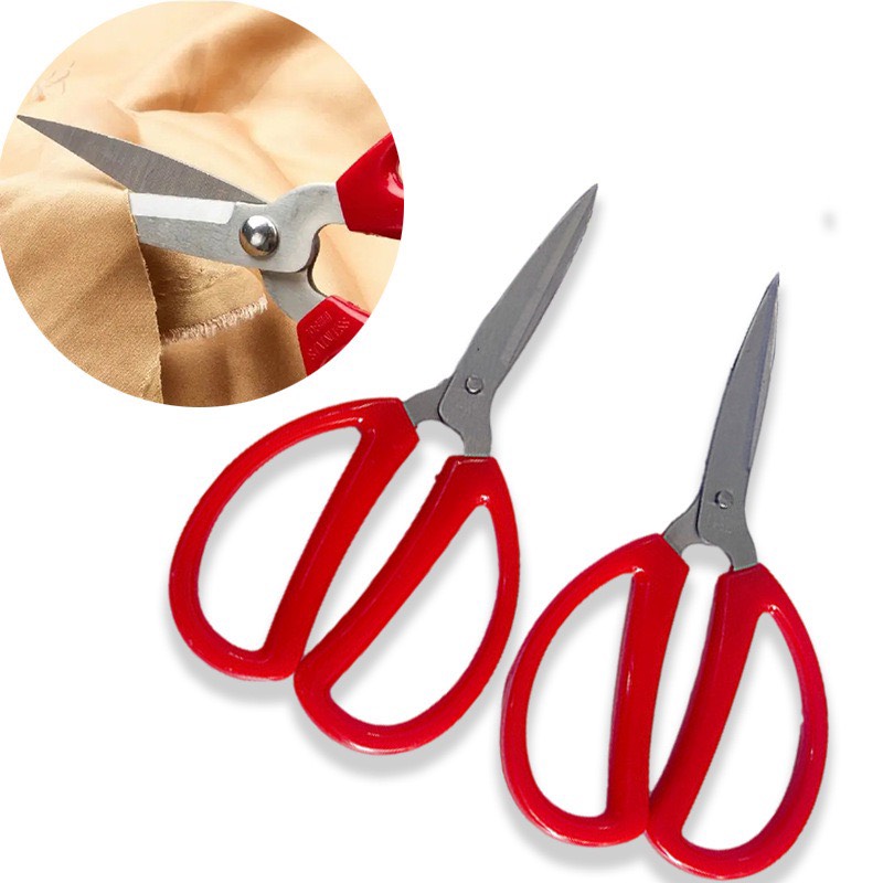 Kéo đỏ cắt đa năng,kéo cắt thực phẩm 20cm