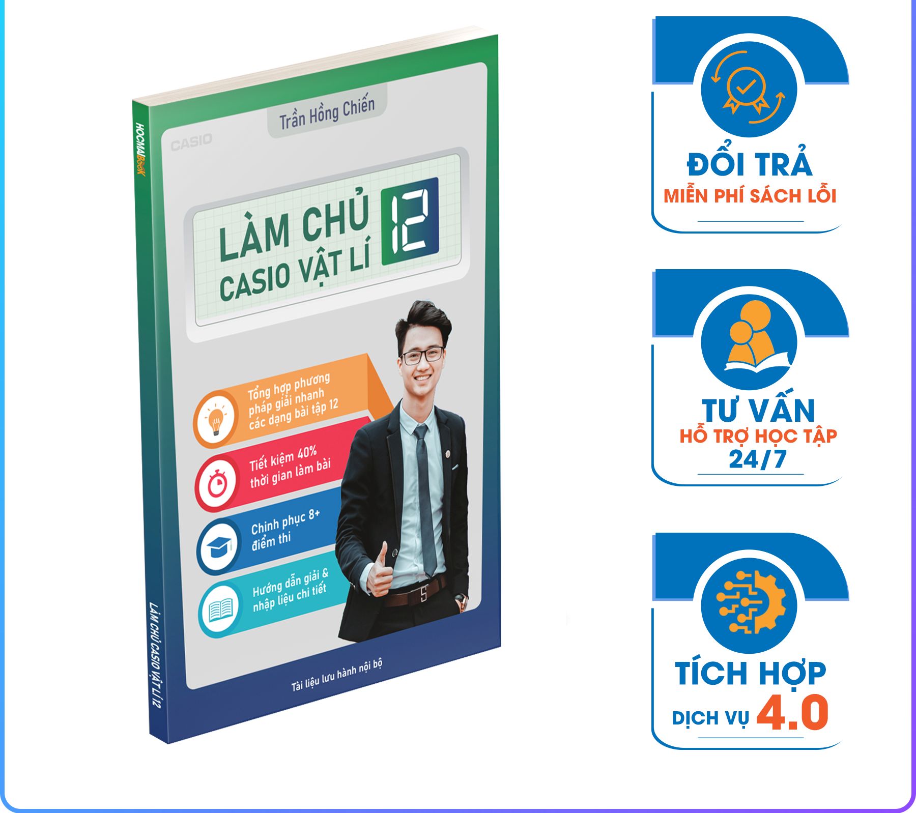 Sách Làm chủ Casio Vật lí 12