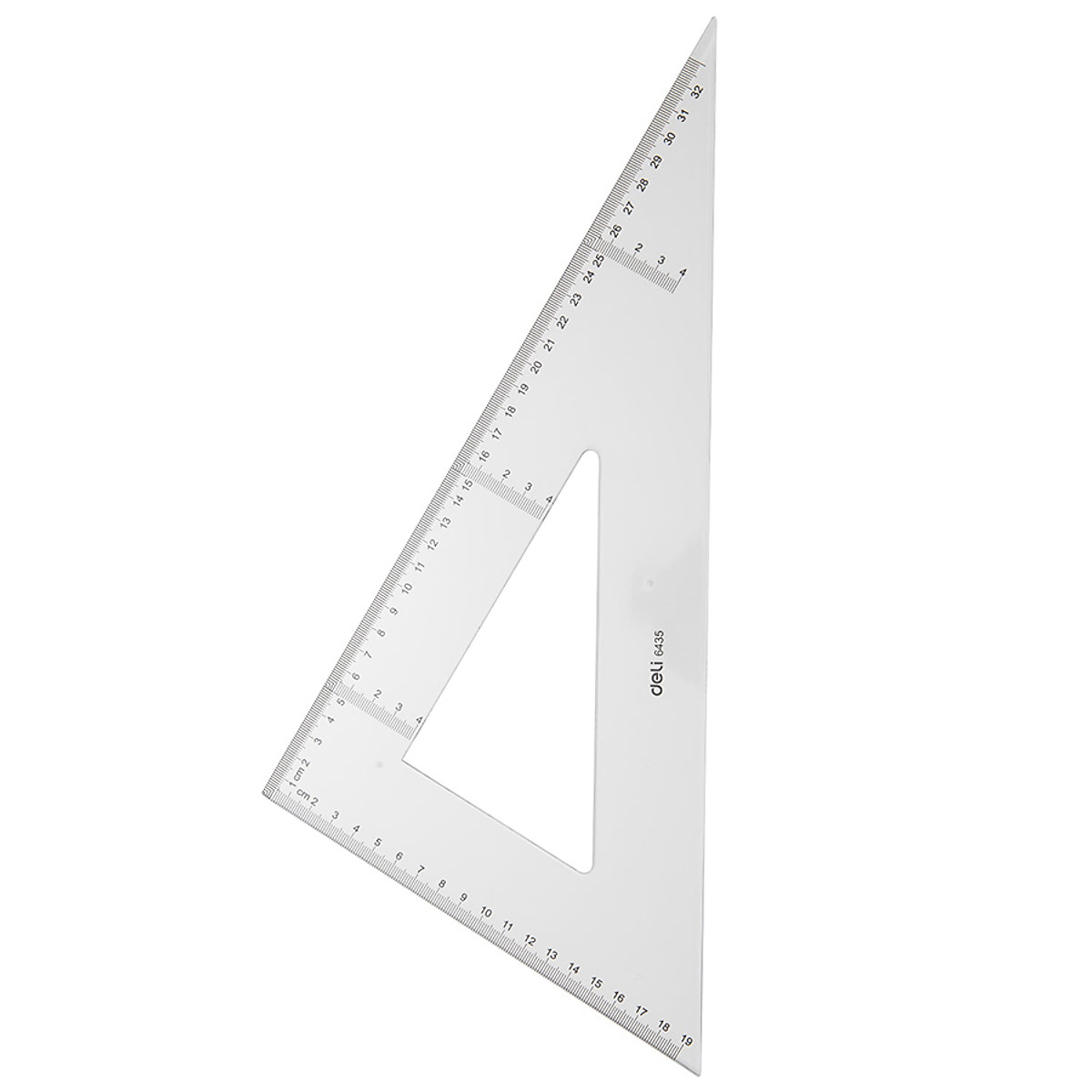 Bộ thước Eke, đo độ Deli 6435 - 33cm