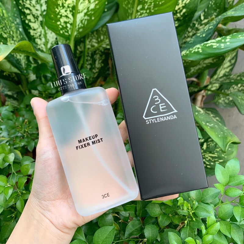 [Nhập RAISINGSTAR18, giảm 30k cho đơn 99k]Xịt Khoá Nền 3CE Makeup Fixer Mist