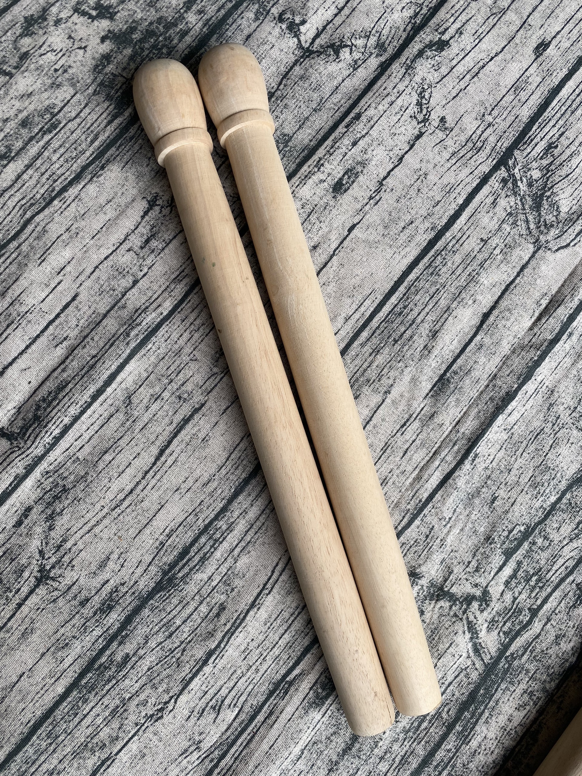 DÙI TRỐNG GỖ TO DÀI 55CM GỖ CAO SU