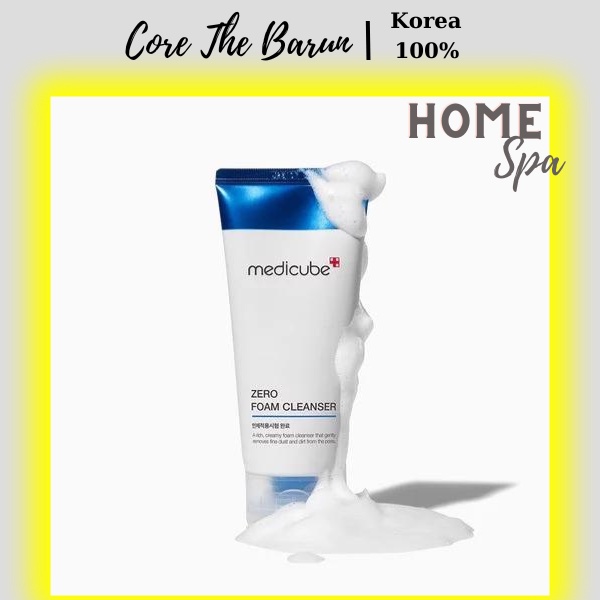 Sữa rửa mặt thu nhỏ lỗ chân lông medicube zero foam cleanser 120g