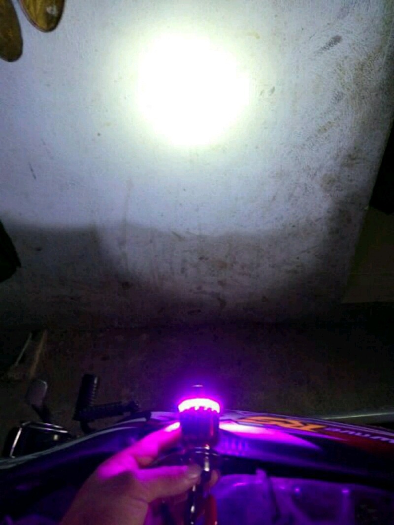 Led Pha xe máy đổi màu - Vindecal BD