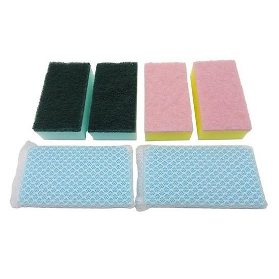Set 6 miếng mút rửa bát Hàng Nhật
