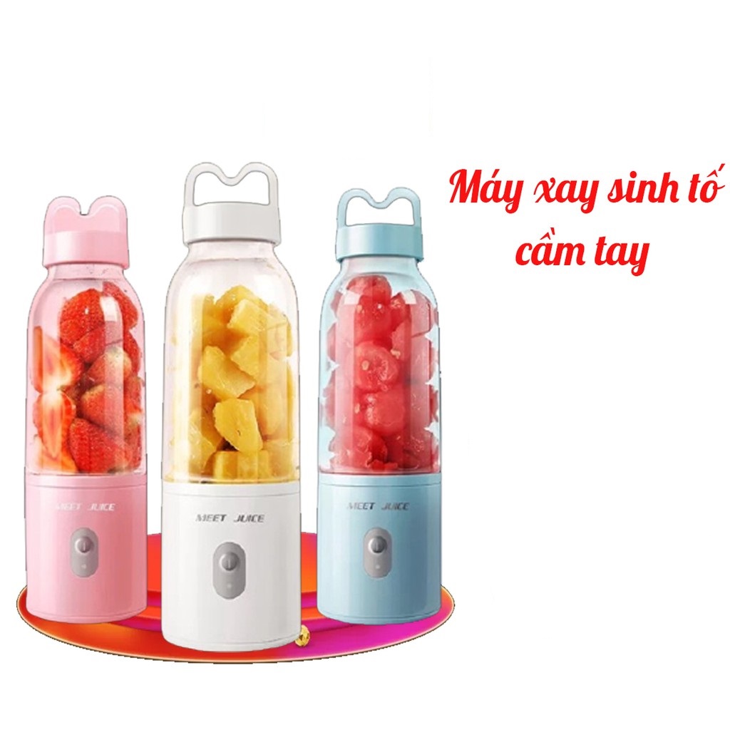 Máy xay sinh tố cầm tay meet juice - máy xay sinh tố cầm tay mini quả dâu - máy say sinh tố cầm tay, đa năng, máy say sinh tố sunhouse, máy xay sinh tố mini - điện máy hc