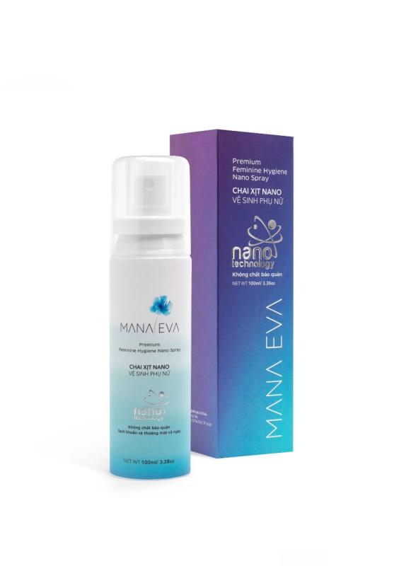 Dung Dịch Vệ Sinh Phụ Nữ Nano Bạc Mana Eva 100 ml (dạng xịt) giá rẻ