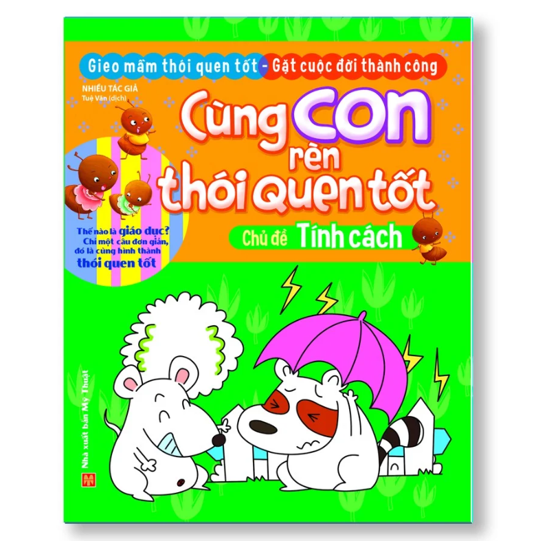 Sách: Combo Cùng Con Rèn Thói Quen Tốt (Túi 10 Cuốn)