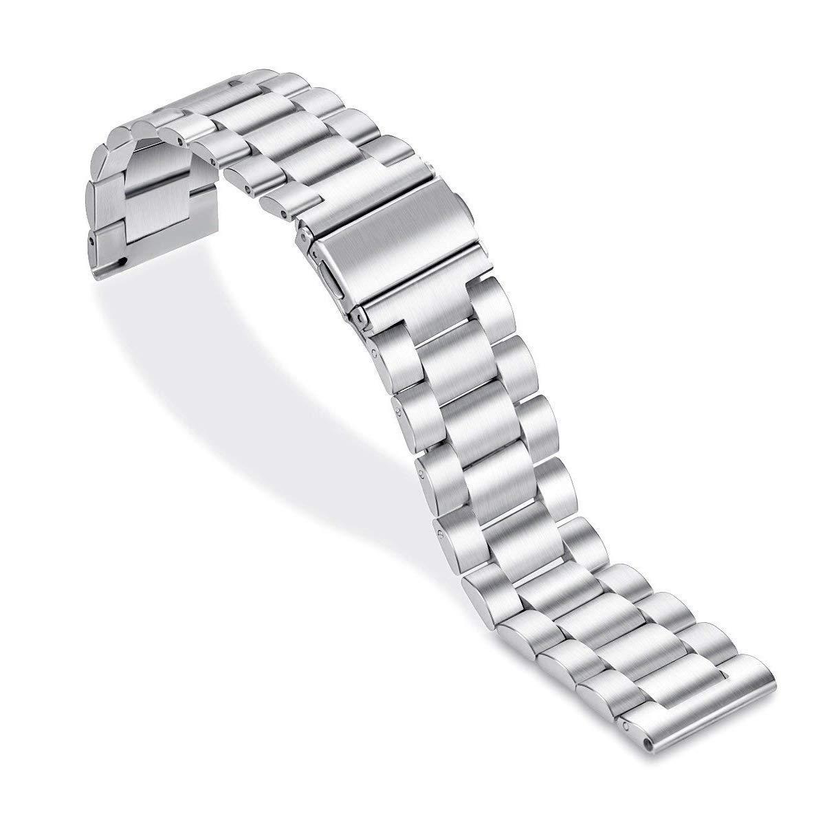 Dây Thép Bạc cho Galaxy Watch, Gear S3 (Size 22mm)