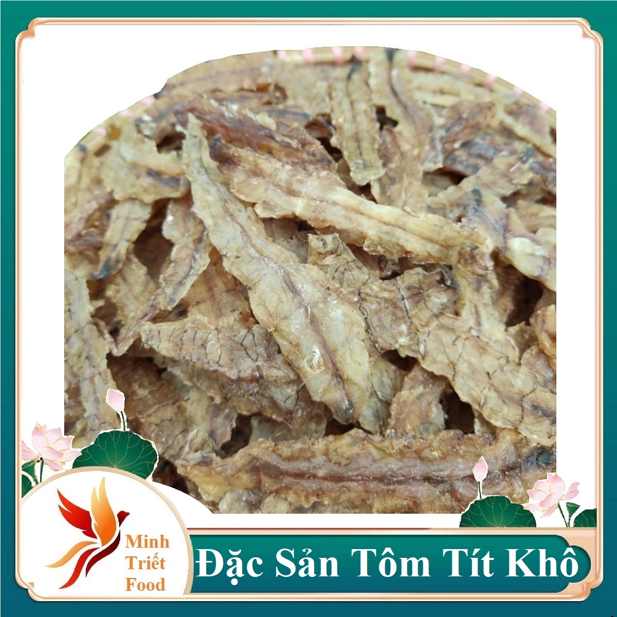 Khô tôm tít đặc sản cà mau 500gr-khô tôm tích ngon cà mau
